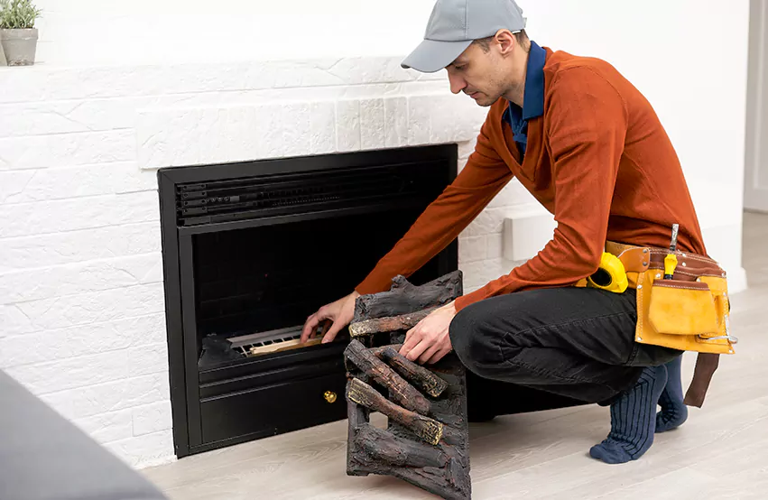 Wood Fireplace Repair in Mansfield, TX